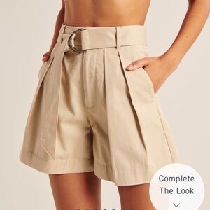 NWT Abercrombie & Fitch Khaki Shorts